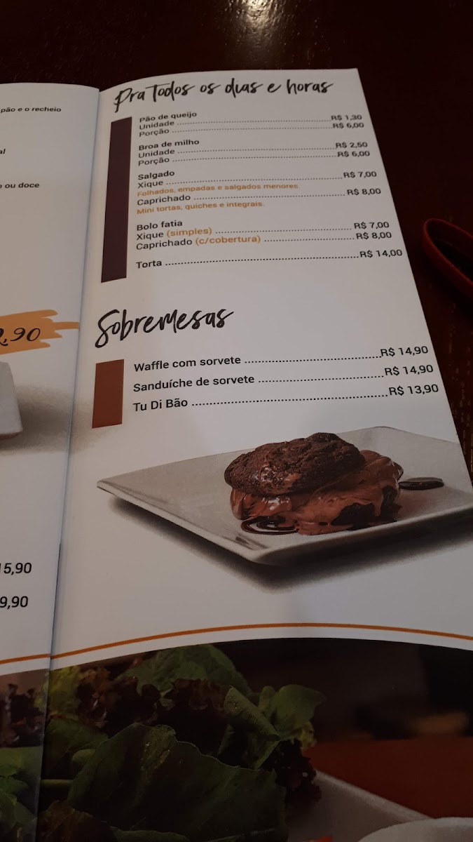 Cafeteria Cheirin Bão Menu - Image 5